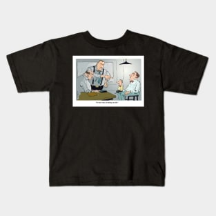 I didn't do it. The big guy did it. Kids T-Shirt